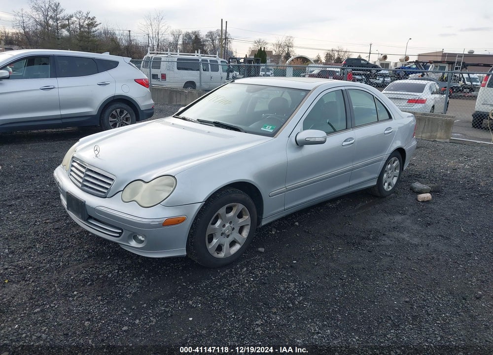 2006 MERCEDES-BENZ C 280 LUXURY 4MATIC VIN: WDBRF92H36F780044