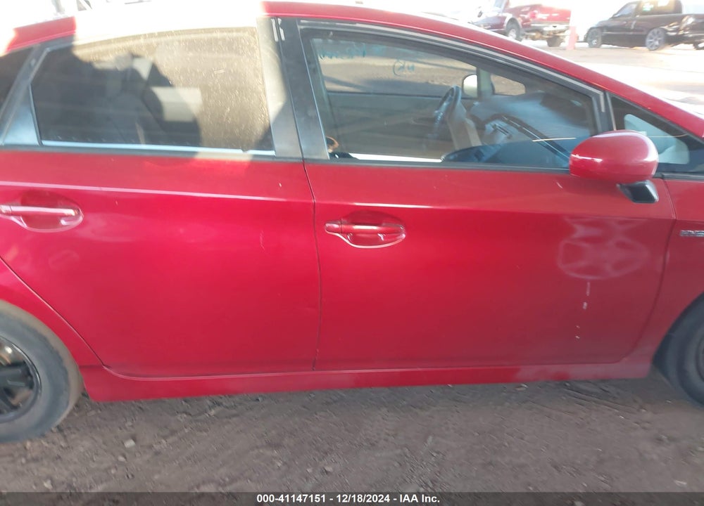 2013 TOYOTA PRIUS TWO VIN: JTDKN3DU5D0354286