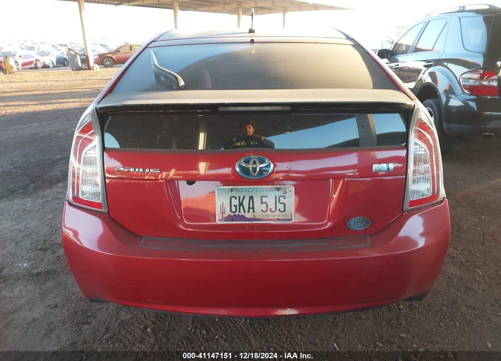 2013 TOYOTA PRIUS TWO VIN: JTDKN3DU5D0354286