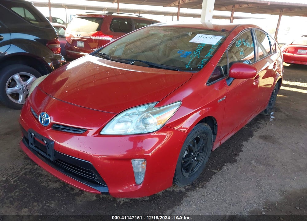 2013 TOYOTA PRIUS TWO VIN: JTDKN3DU5D0354286