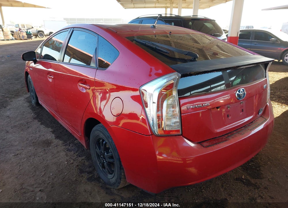 2013 TOYOTA PRIUS TWO VIN: JTDKN3DU5D0354286