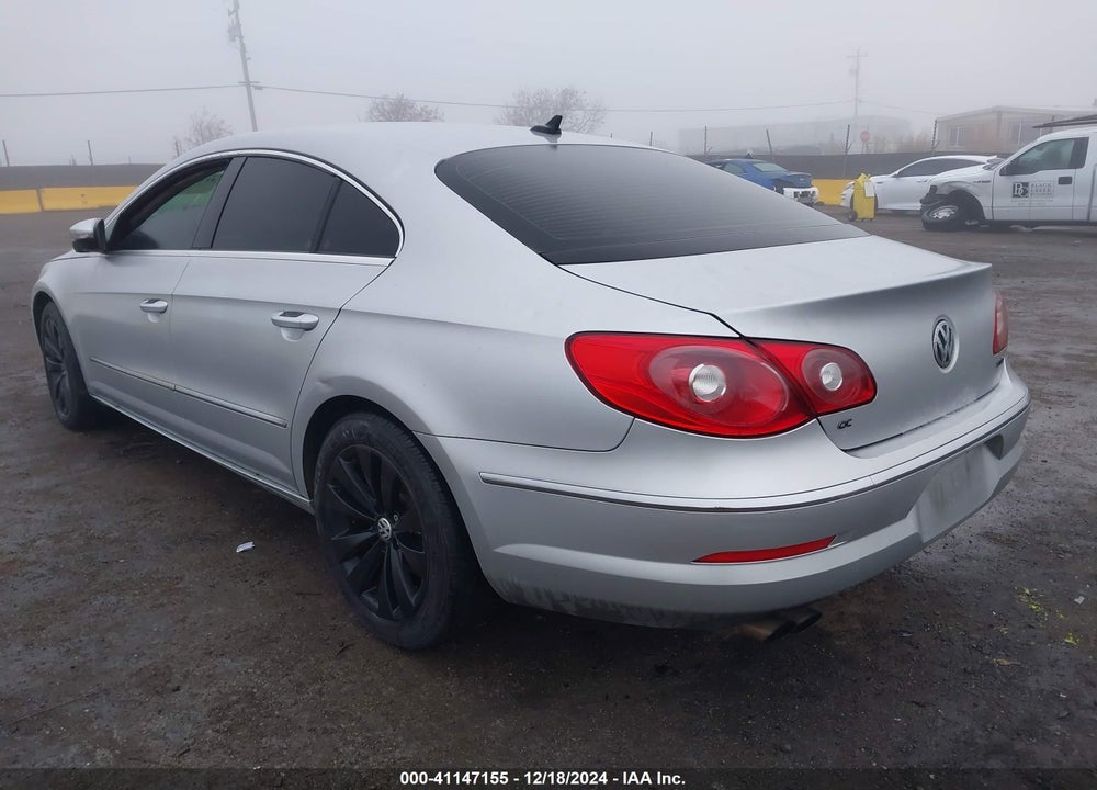 2011 VOLKSWAGEN CC SPORT VIN: WVWMP7AN6BE730422