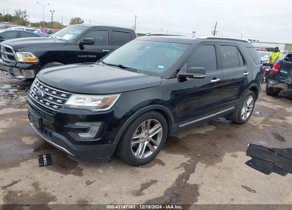 2017 FORD EXPLORER LIMITED VIN: 1FM5K7F88HGA46602
