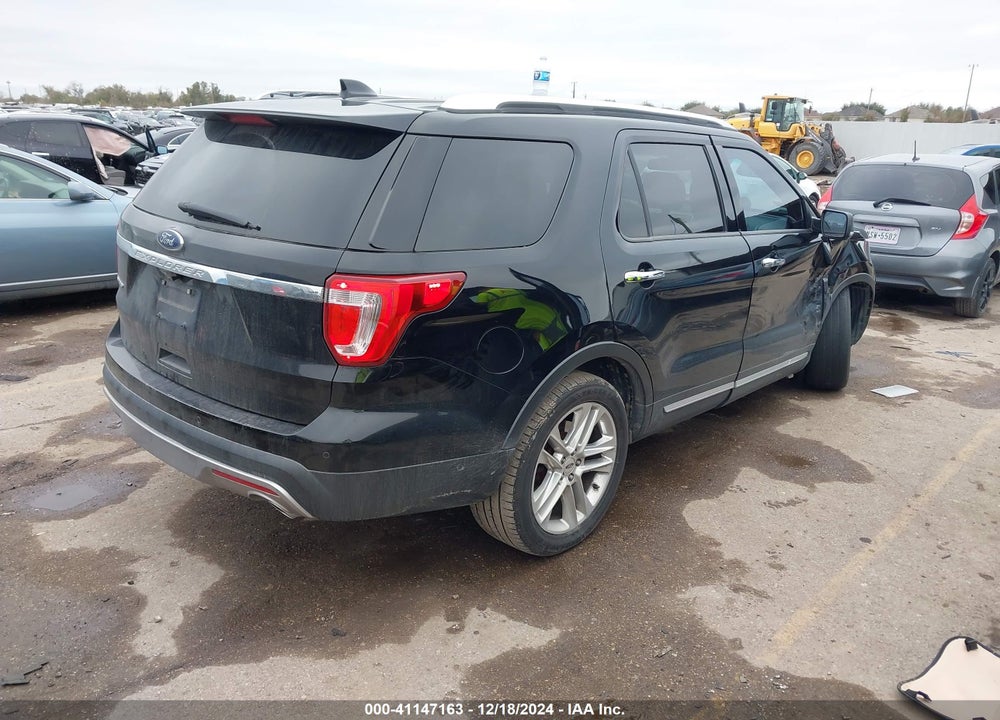 2017 FORD EXPLORER LIMITED VIN: 1FM5K7F88HGA46602