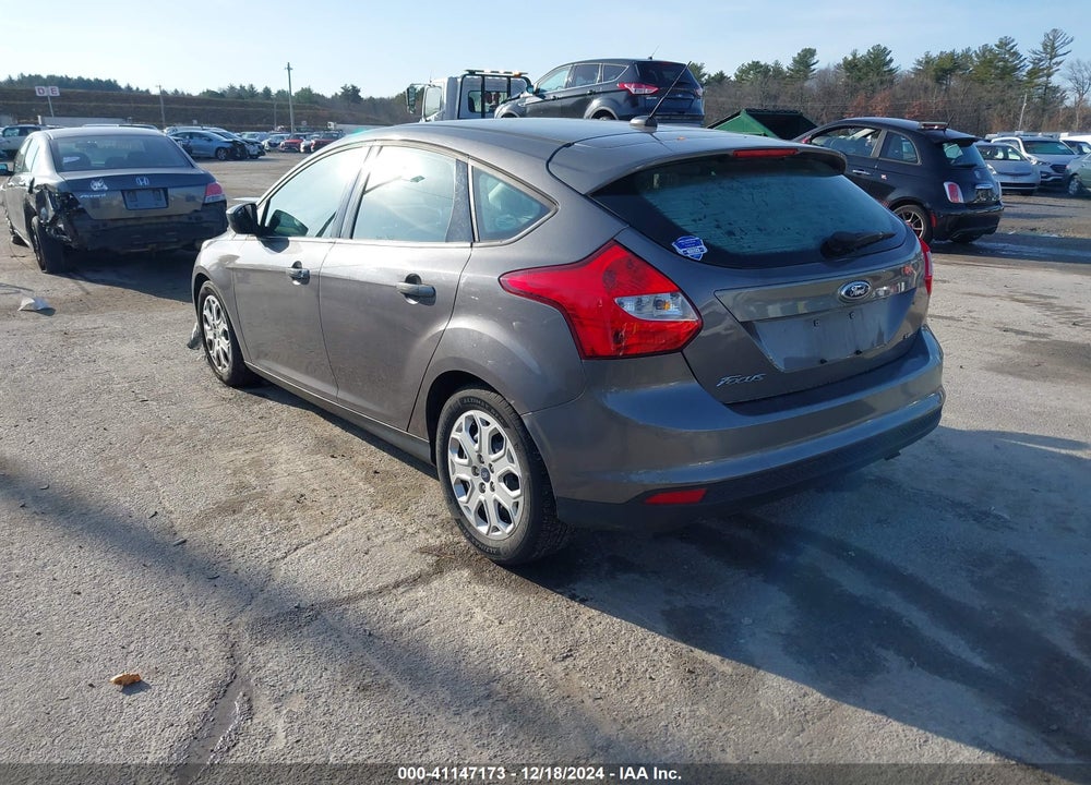 2012 FORD FOCUS SE VIN: 1FAHP3K22CL253425