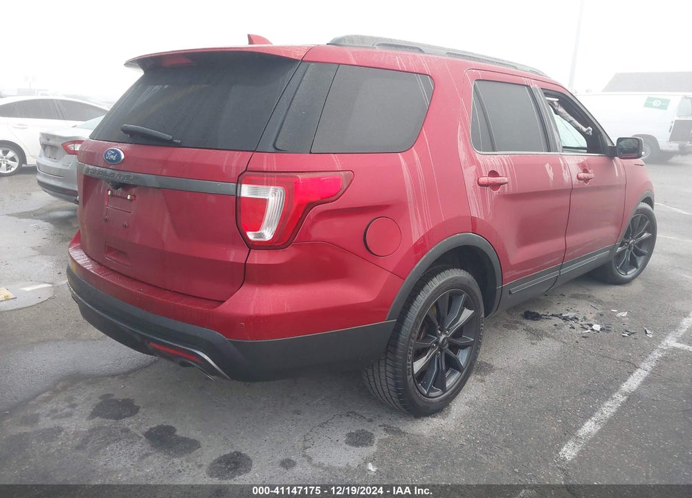 2017 FORD EXPLORER XLT VIN: 1FM5K7D81HGD42158