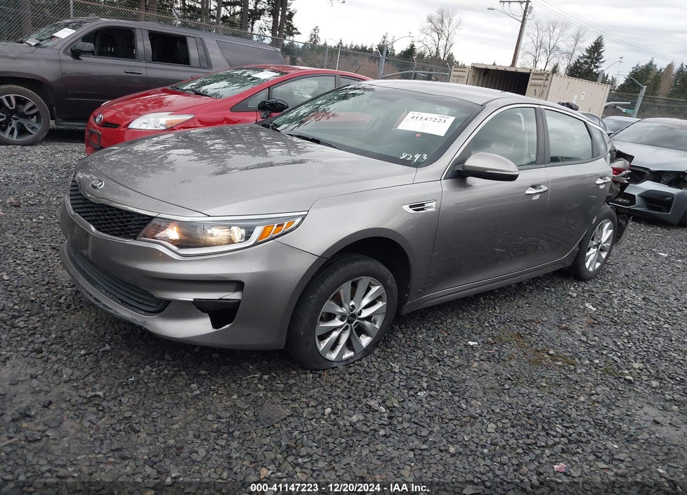 2018 KIA OPTIMA LX VIN: 5XXGT4L34JG268293