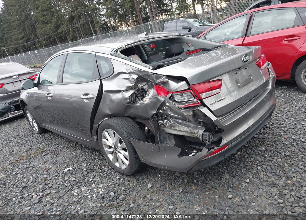 2018 KIA OPTIMA LX VIN: 5XXGT4L34JG268293
