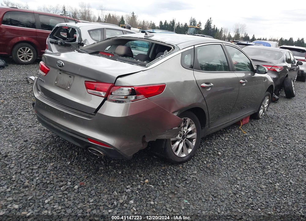 2018 KIA OPTIMA LX VIN: 5XXGT4L34JG268293