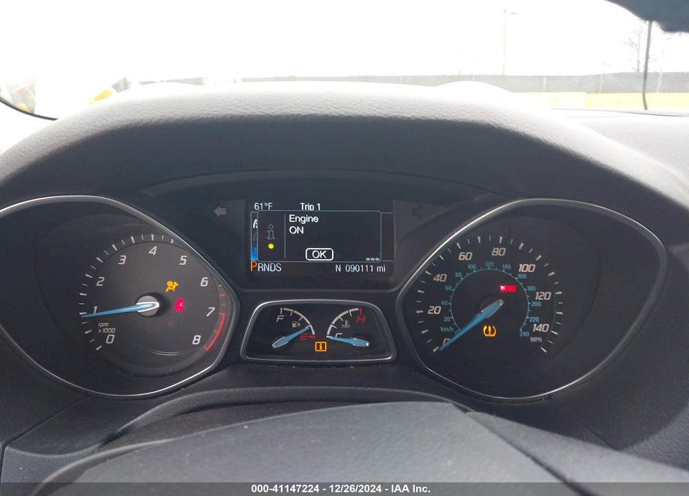2014 FORD FOCUS TITANIUM VIN: 1FADP3J25EL355742