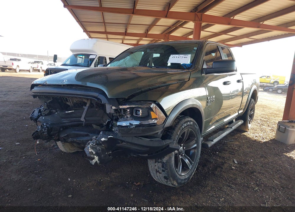 2021 RAM 1500 CLASSIC VIN: 1C6RR6GG2MS586270
