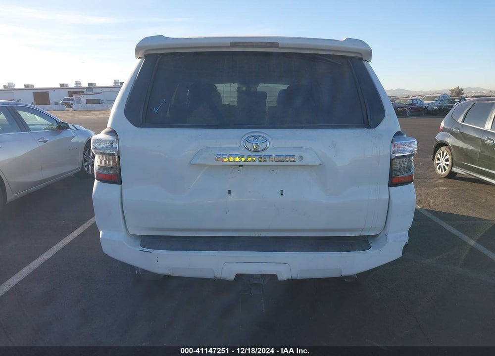 2018 TOYOTA 4RUNNER SR5 PREMIUM VIN: JTEBU5JR7J5525435