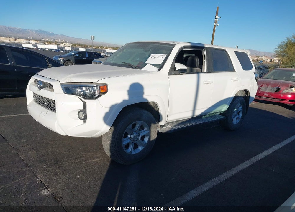 2018 TOYOTA 4RUNNER SR5 PREMIUM VIN: JTEBU5JR7J5525435