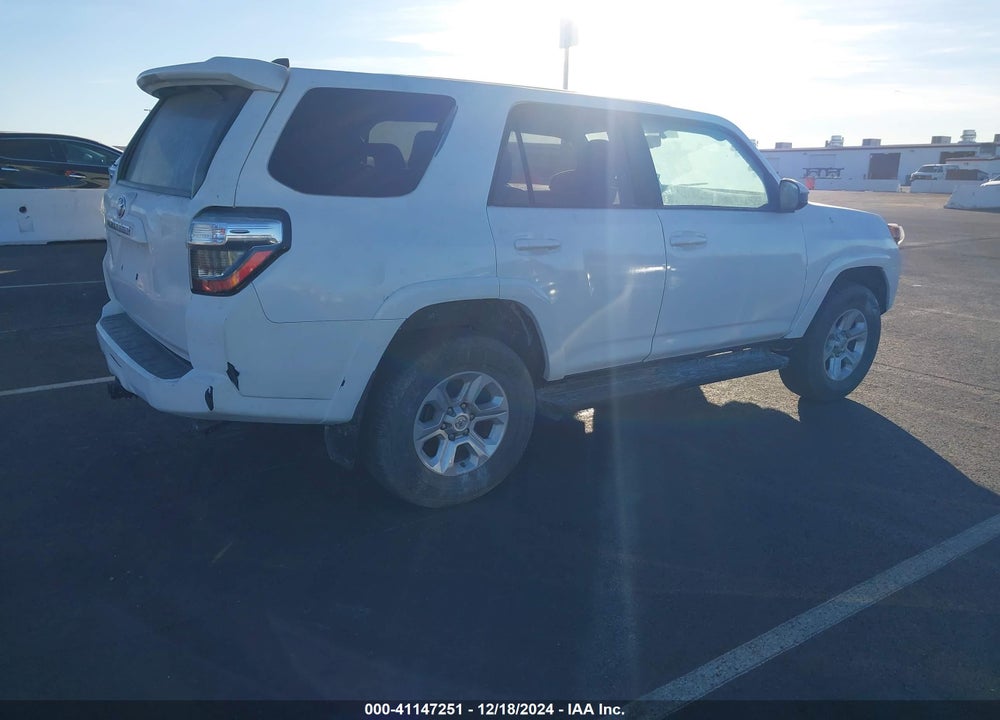 2018 TOYOTA 4RUNNER SR5 PREMIUM VIN: JTEBU5JR7J5525435