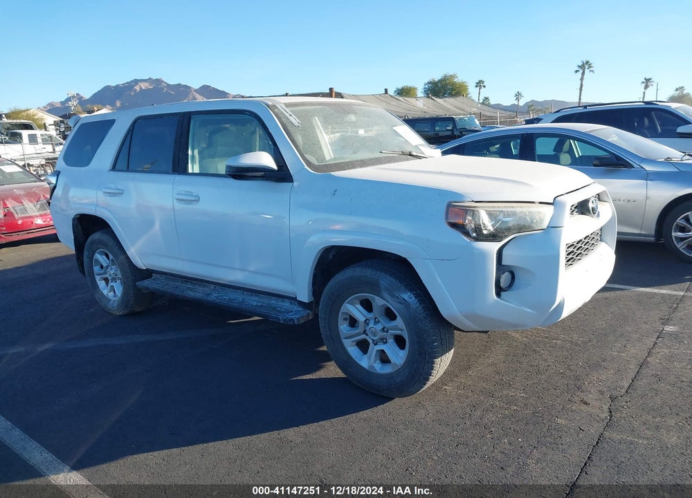 2018 TOYOTA 4RUNNER SR5 PREMIUM VIN: JTEBU5JR7J5525435