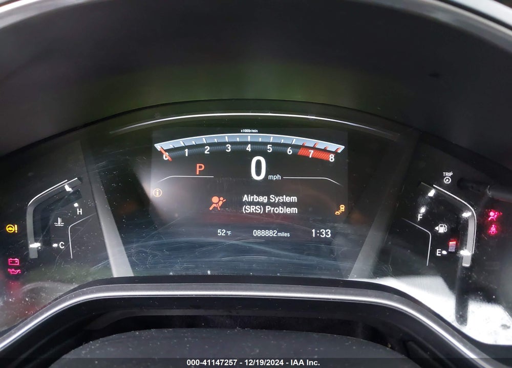 2019 HONDA CR-V VIN: 7FARW1H53KE032333