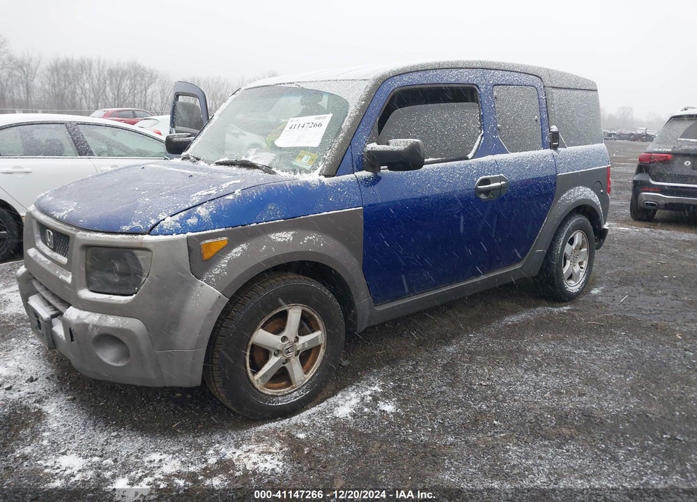 2004 HONDA ELEMENT EX VIN: 5J6YH28604L034910