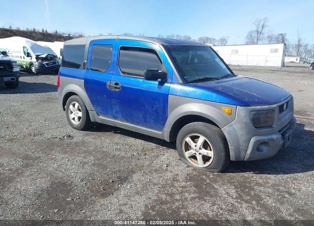 2004 HONDA ELEMENT EX VIN: 5J6YH28604L034910