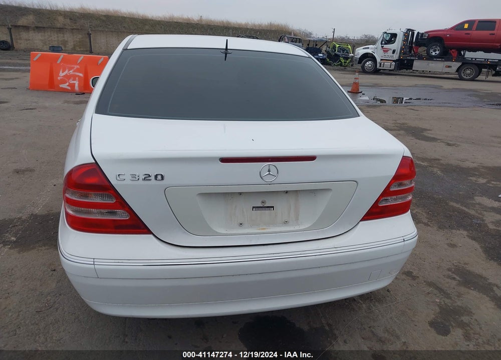 2001 MERCEDES-BENZ C 320 VIN: WDBRF64J31F035317