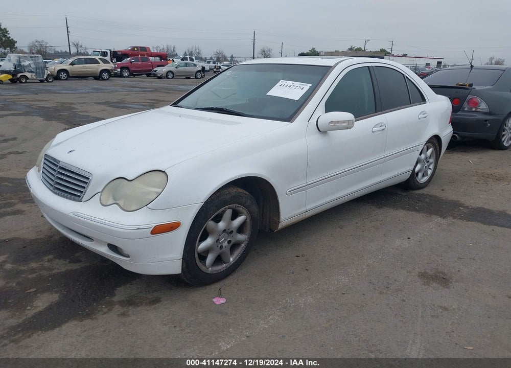 2001 MERCEDES-BENZ C 320 VIN: WDBRF64J31F035317