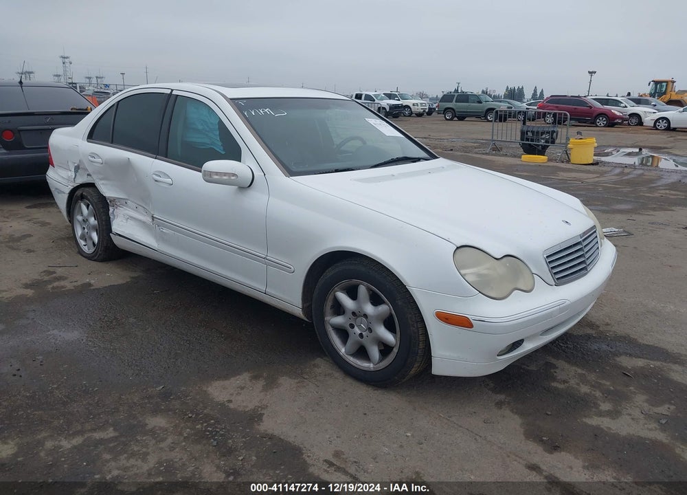 2001 MERCEDES-BENZ C 320 VIN: WDBRF64J31F035317