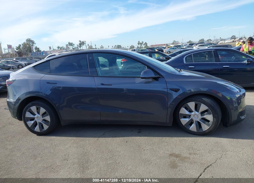 2021 TESLA MODEL Y LONG RANGE DUAL MOTOR ALL-WHEEL DRIVE VIN: 5YJYGDEE6MF094936
