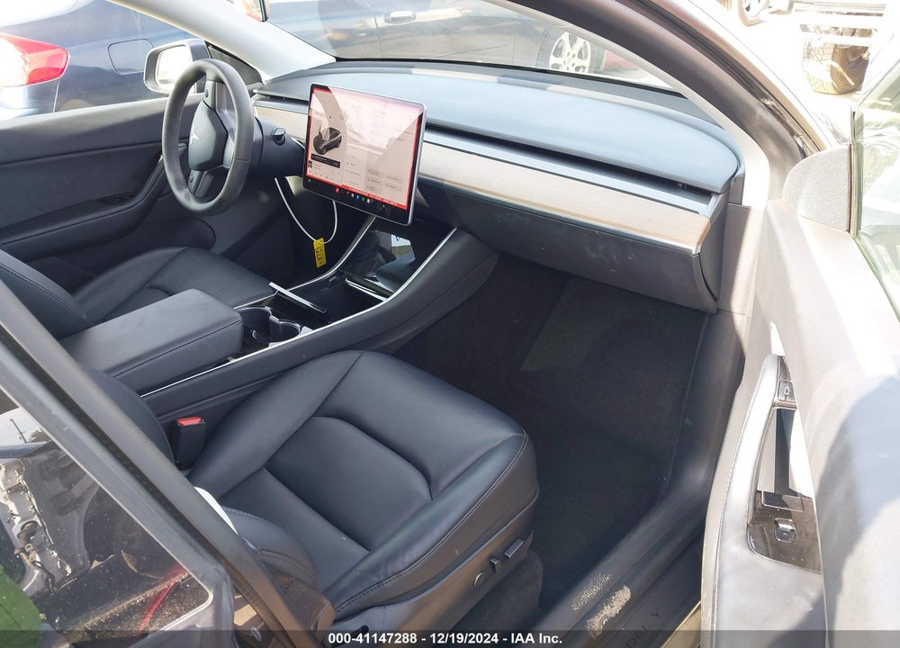 2021 TESLA MODEL Y LONG RANGE DUAL MOTOR ALL-WHEEL DRIVE VIN: 5YJYGDEE6MF094936