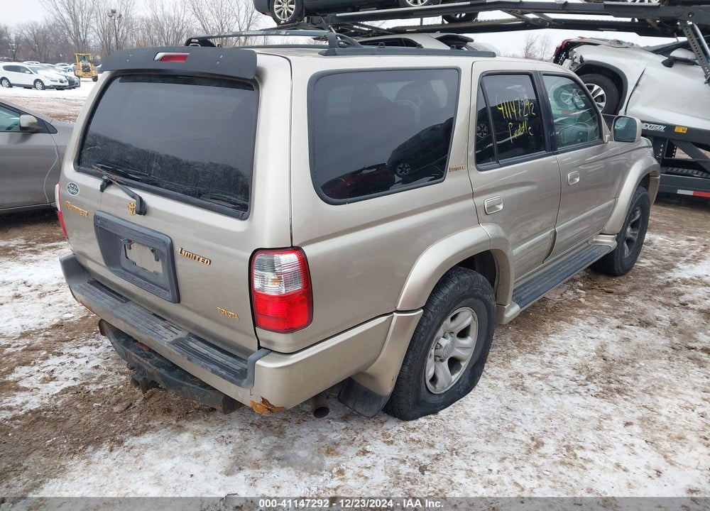 2001 TOYOTA 4RUNNER LIMITED V6 VIN: JT3HN87R810327372