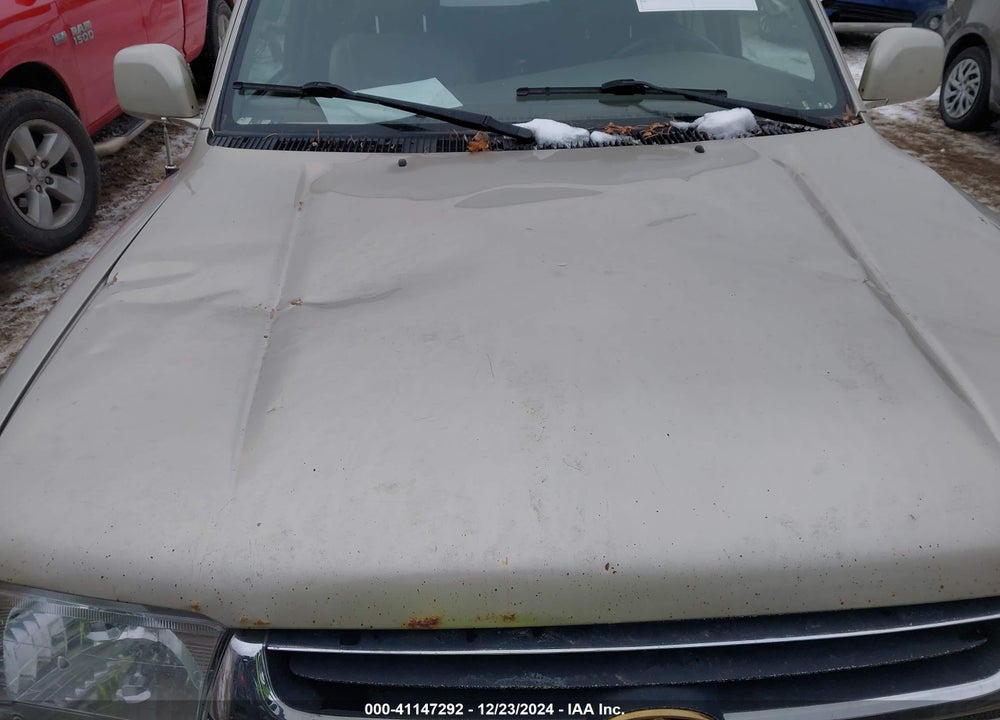 2001 TOYOTA 4RUNNER LIMITED V6 VIN: JT3HN87R810327372