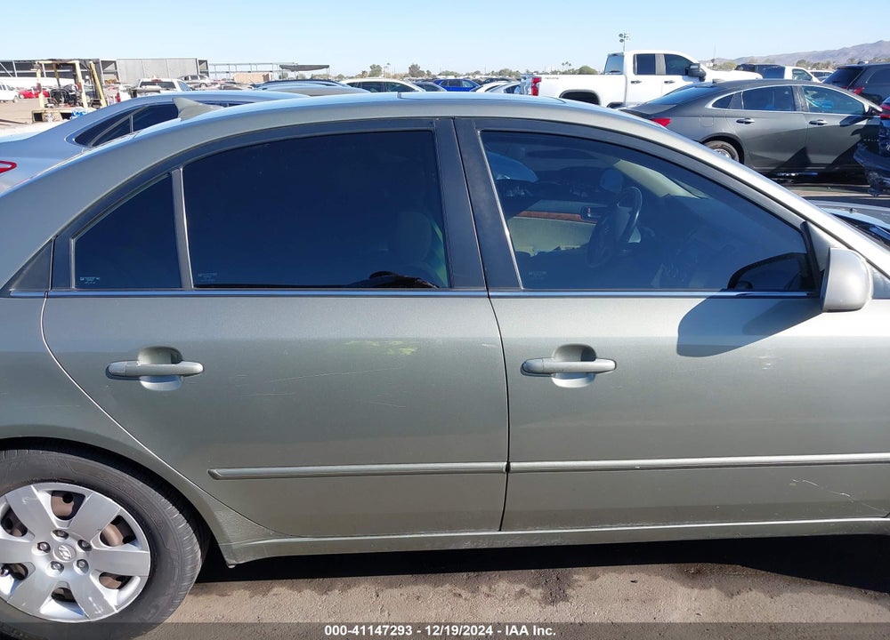 2009 HYUNDAI SONATA GLS V6 VIN: 5NPET46F09H410586