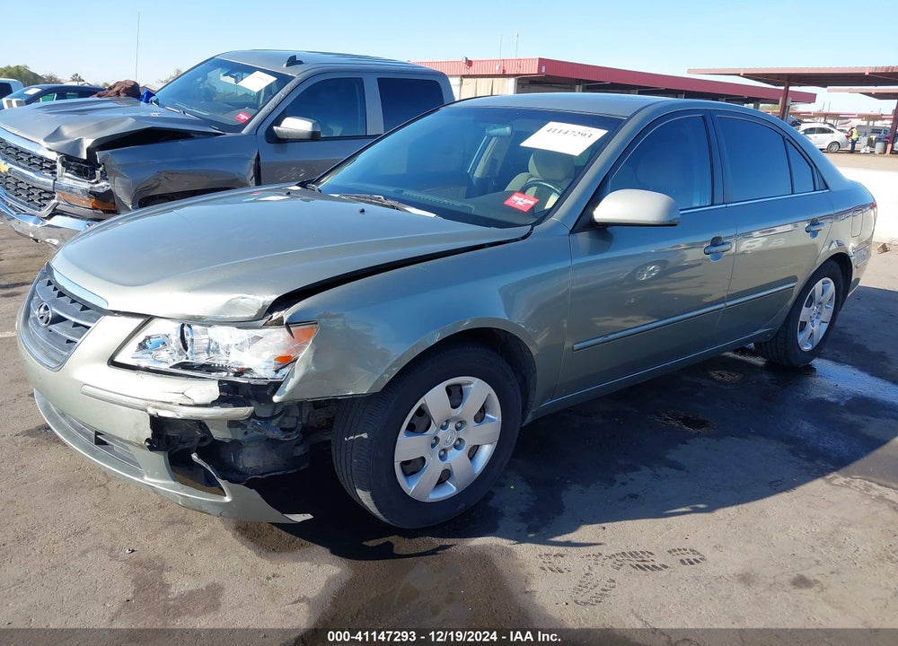 2009 HYUNDAI SONATA GLS V6 VIN: 5NPET46F09H410586