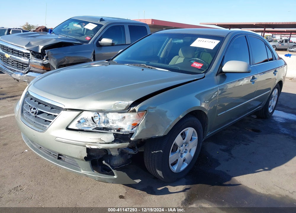 2009 HYUNDAI SONATA GLS V6 VIN: 5NPET46F09H410586