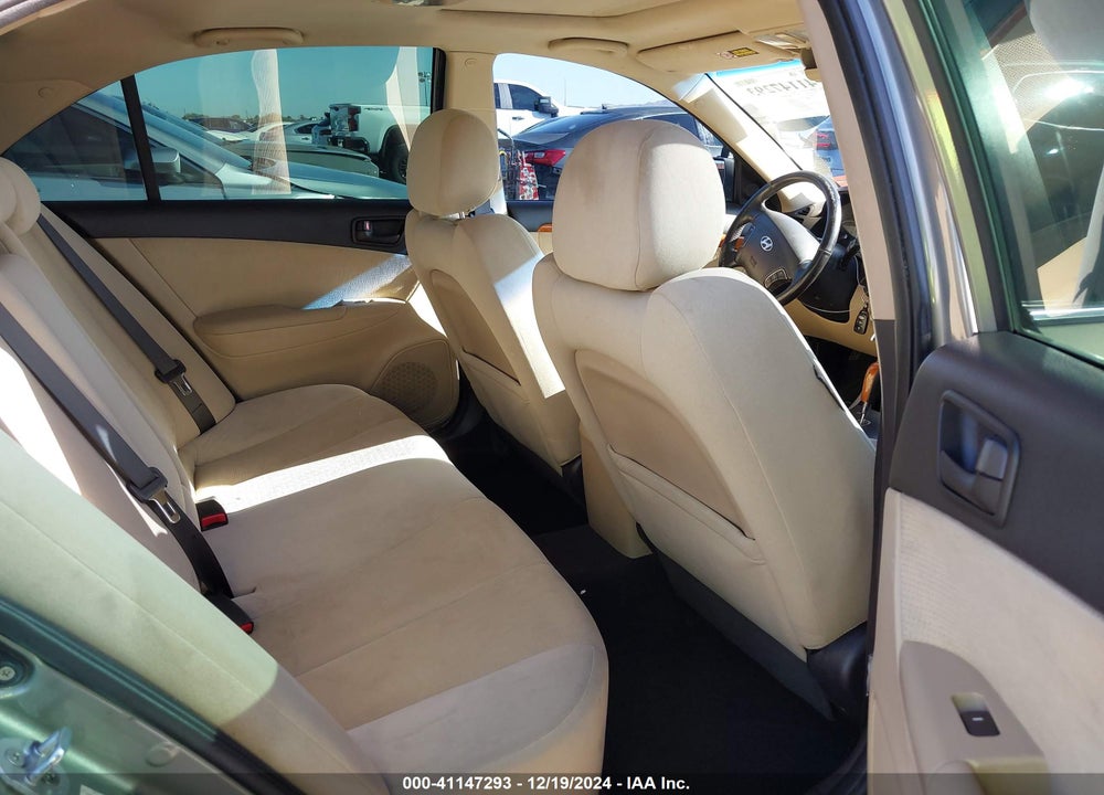 2009 HYUNDAI SONATA GLS V6 VIN: 5NPET46F09H410586
