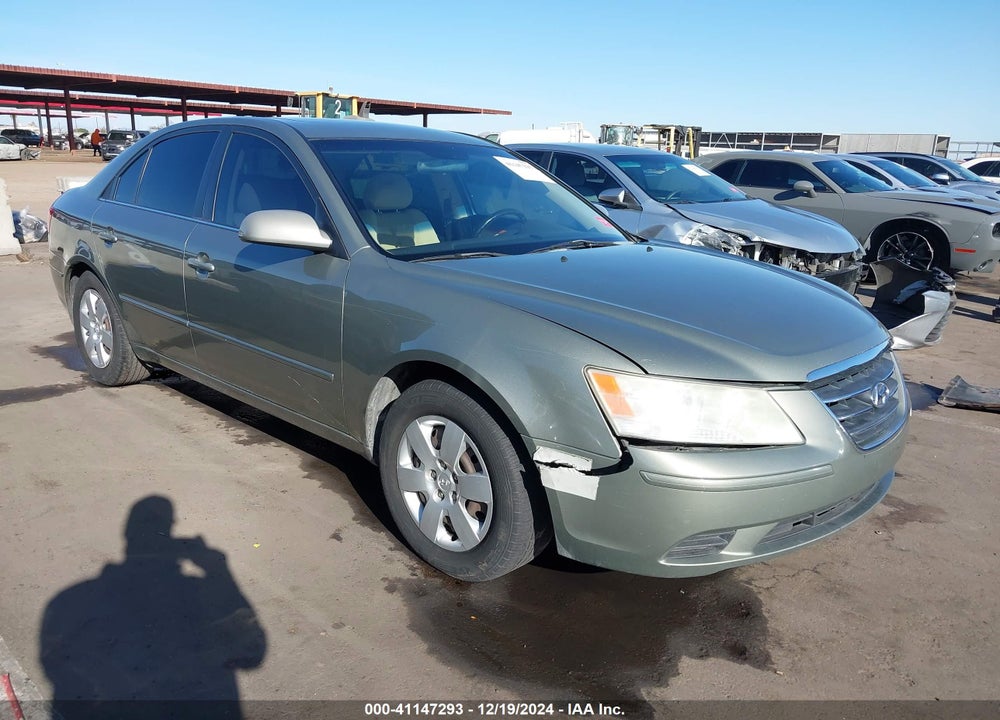 2009 HYUNDAI SONATA GLS V6 VIN: 5NPET46F09H410586
