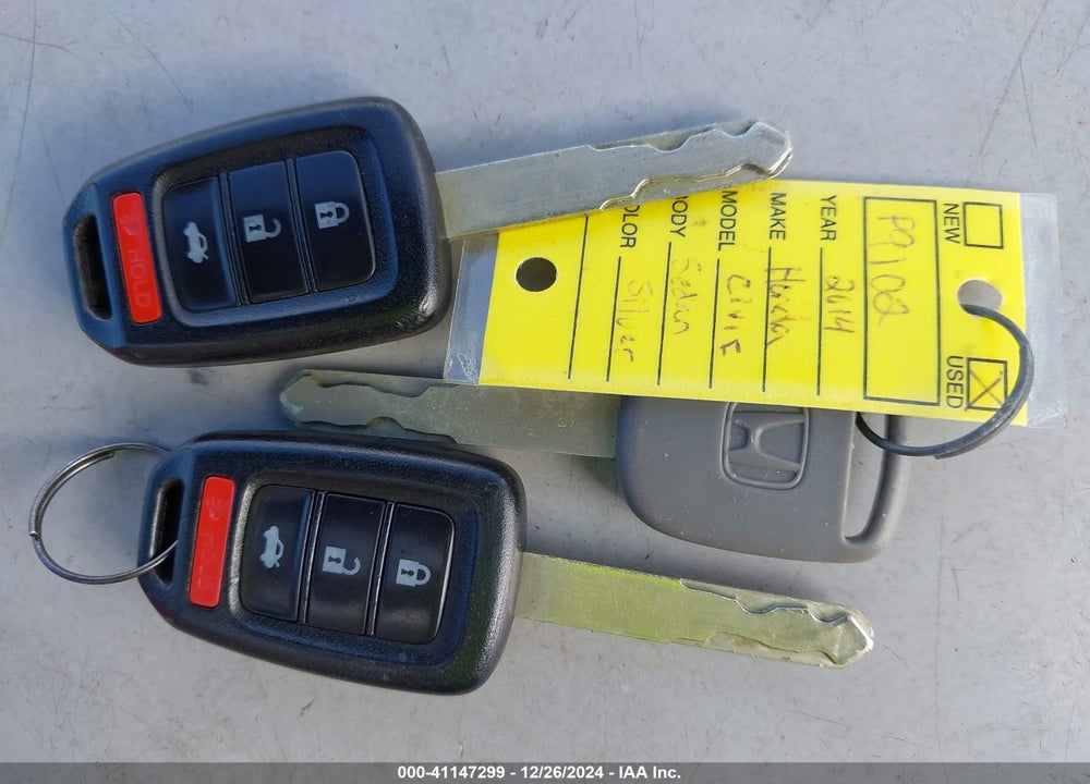 2014 HONDA CIVIC VIN: 19XFB2F55EE046425