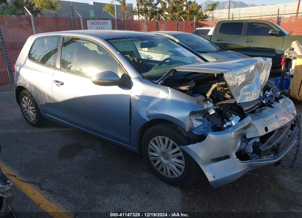2010 VOLKSWAGEN GOLF 2-DOOR VIN: WVWAB7AJ8AW395381
