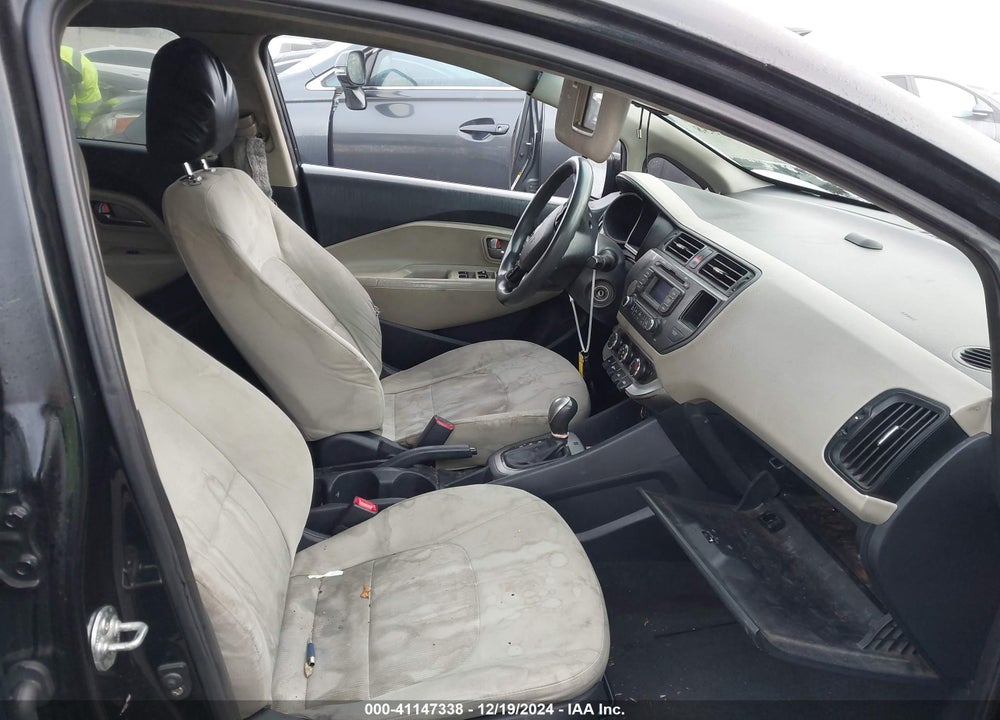 2013 KIA RIO LX VIN: KNADM5A3XD6197724