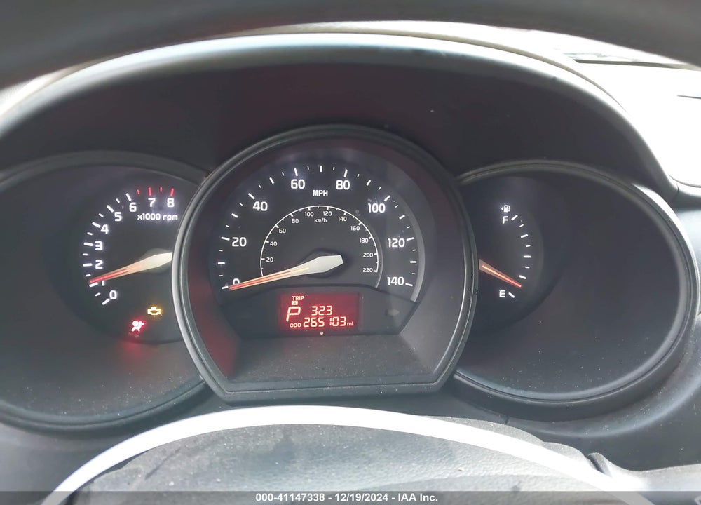 2013 KIA RIO LX VIN: KNADM5A3XD6197724