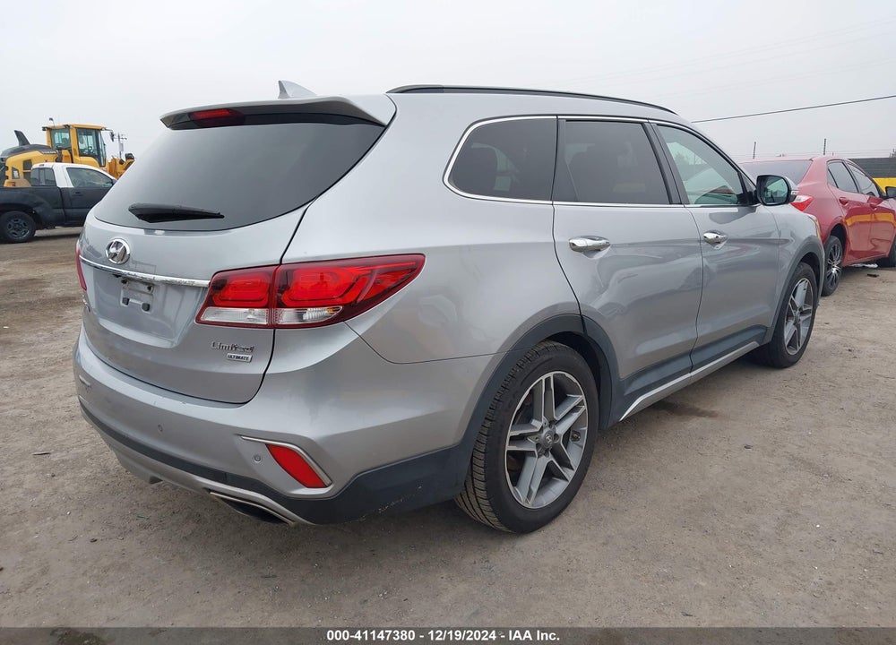 2017 HYUNDAI SANTA FE LIMITED ULTIMATE VIN: KM8SR4HFXHU175161