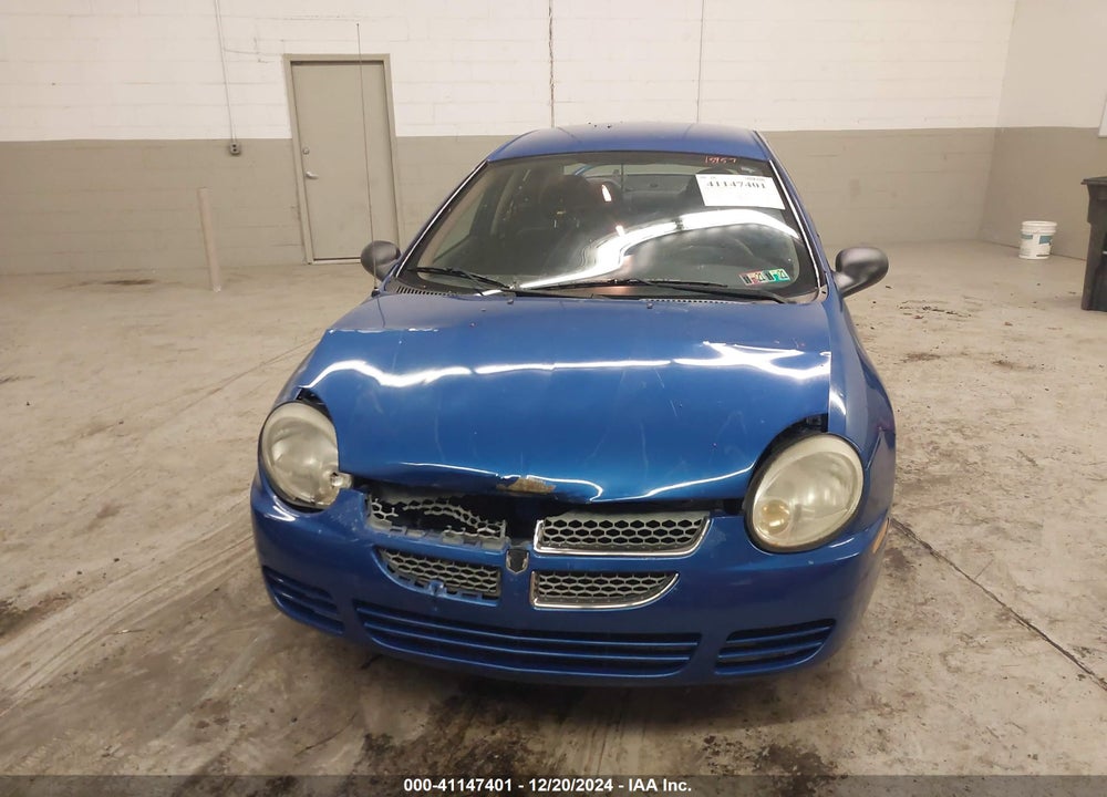 2005 DODGE NEON SXT VIN: 1B3ES56C05D287453