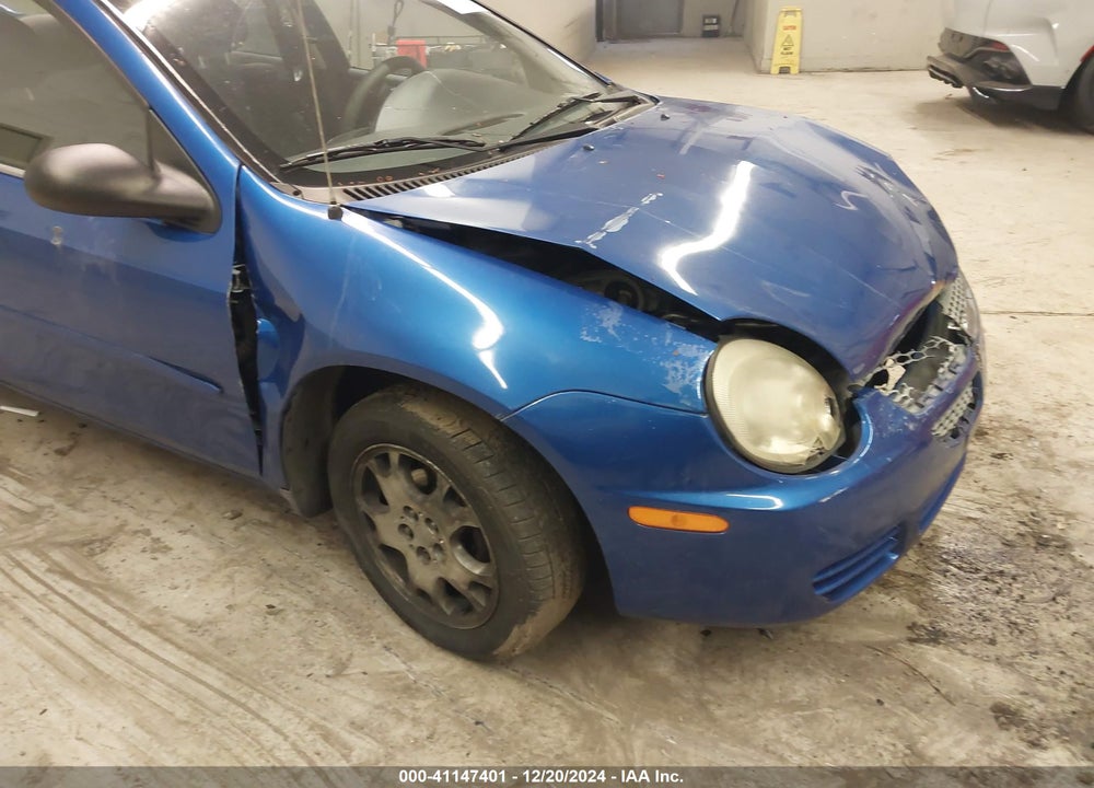2005 DODGE NEON SXT VIN: 1B3ES56C05D287453