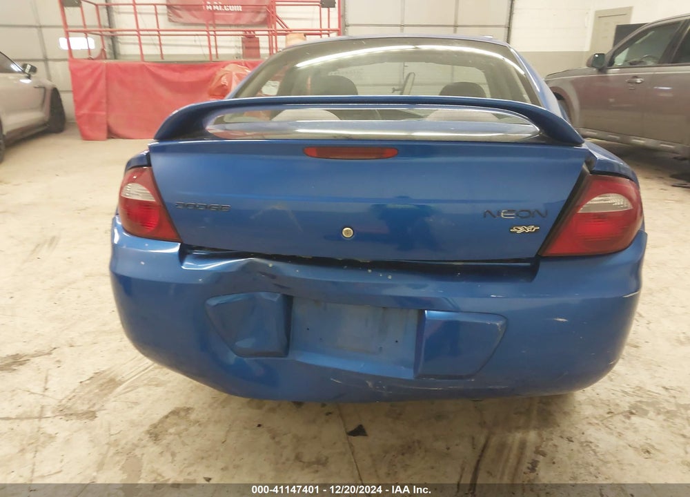 2005 DODGE NEON SXT VIN: 1B3ES56C05D287453