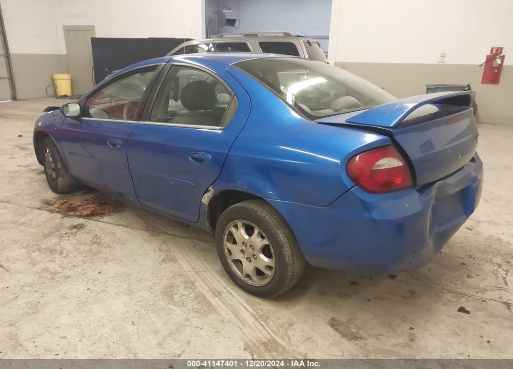 2005 DODGE NEON SXT VIN: 1B3ES56C05D287453