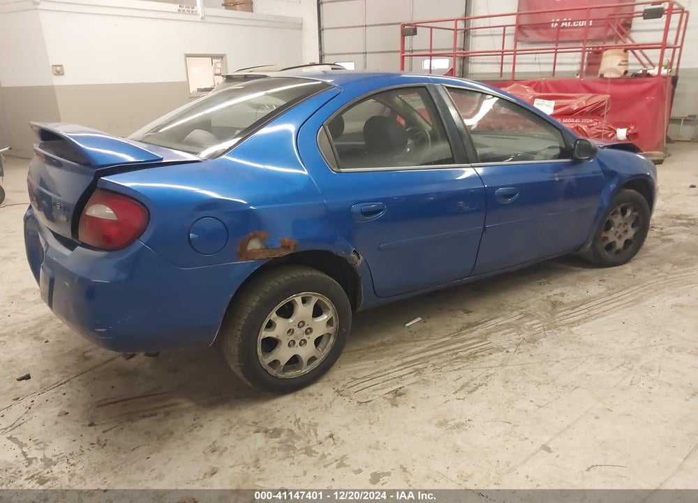 2005 DODGE NEON SXT VIN: 1B3ES56C05D287453