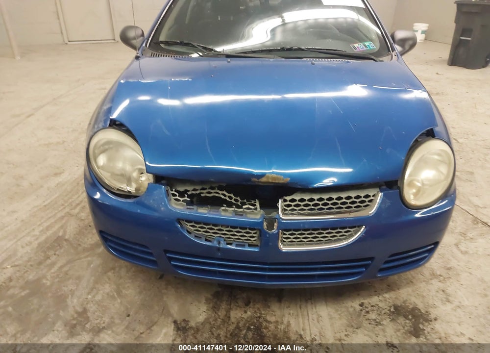 2005 DODGE NEON SXT VIN: 1B3ES56C05D287453