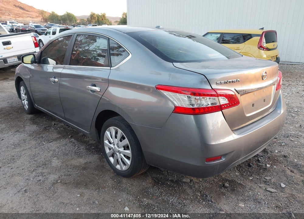 2015 NISSAN SENTRA SV VIN: 3N1AB7AP1FY260587