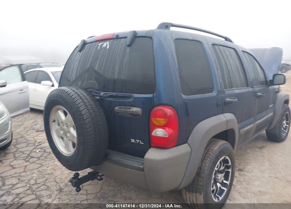 2004 JEEP LIBERTY SPORT VIN: 1J4GK48K44W329142