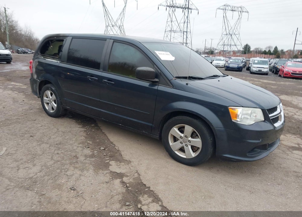 2013 DODGE GRAND CARAVAN SE VIN: 2C4RDGBG5DR672176