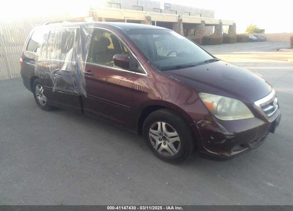 2007 HONDA ODYSSEY EX VIN: 5FNRL38427B055567