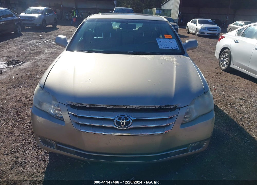 2006 TOYOTA AVALON LIMITED VIN: 4T1BK36BX6U081728